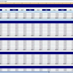 Project Budget Tracking Spreadsheet Template