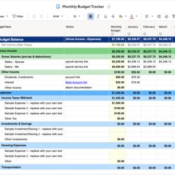Free Budget Templates In Excel Template Monthly Tracker Account Accounts Use Column Include Lodestar