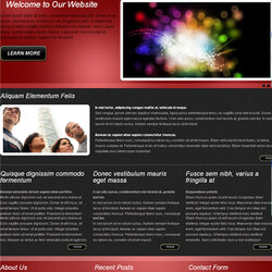 Perfect Free Flash Website Templates Magazine
