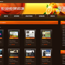 Splendid Excellent Free Flash Websites Templates Web