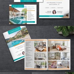 Super Real Estate Marketing Template Package Brochure