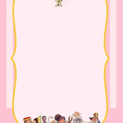 Perfect Alice In Wonderland Birthday Invitations Free Printable Invitation Party Templates Tea Writing Di