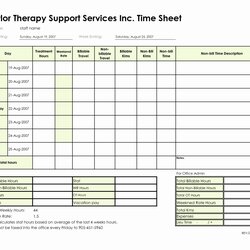 Superior Billable Hours Spreadsheet Latter Example Template Consultant Excel