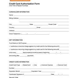 Wizard Credit Card Authorization Forms Templates Ready To Use Form Template Kb