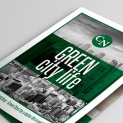 Wonderful Green Brochure Designs Templates Template