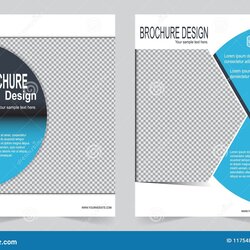 Marvelous Green Brochure Template Flyer Design Stock Vector Illustration Of Abstract Annual Report Magazine