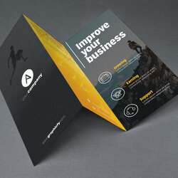 Swell Fold Brochure Template