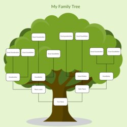 The Highest Standard Family Tree Examples To Easily Visualize Your History New My Template