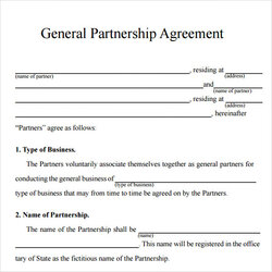 Capital Free Partnership Agreement Templates In Google Docs Ms Word Contracts Template Business Contract