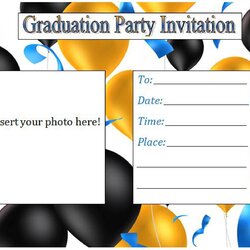 Free Graduation Invitation Templates Template Lab Printable Invite