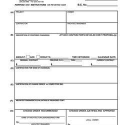The Highest Standard Change Order Form Template Facts That Nobody Told You Engineering Alabama Templates