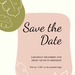 Exceptional Save The Date Flyer Template Letter Ts