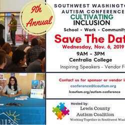 Peerless Save The Date Flyer Lewis County Autism Coalition Conference Now Revise