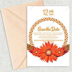 Save The Date Flyer Template Download On Premium Templates
