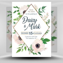 Outstanding Save The Date Flyer Template