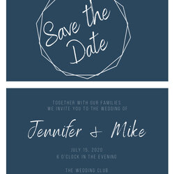 Admirable Save The Date Flyer Template Ts