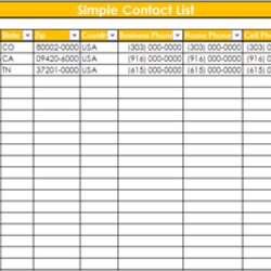 Marvelous Customer Database Template Excel