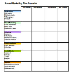 Worthy Annual Marketing Plan Sample Video Player Free Template Schedule Business Templates Plans Budget Easy