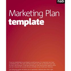 Matchless Professional Marketing Plan Templates Template Samples
