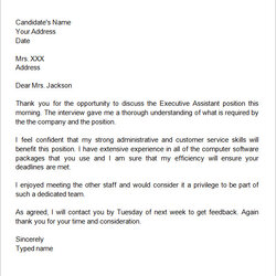 Exceptional Sample Interview Thank You Letters Word Apple Pages Google Interviewer Letter