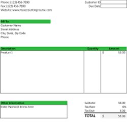 Microsoft Excel Accounting Templates Download Invoice Template Vat Sales Sample Proforma Repair Service
