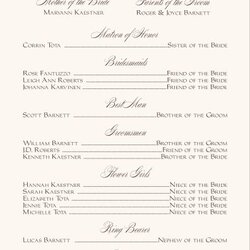 The Highest Standard Best Wedding Program Templates Ideas On Programs Template Ceremony Party Wording