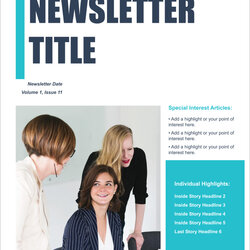 Great Free Printable Newsletter Templates For School And Community Publisher Noticeboard Template
