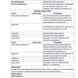 Terrific Statement Of Work Template In Word And Formats Sow