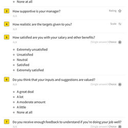 Peerless Create Employee Satisfaction Surveys Collect Survey Template