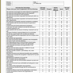 Free Sample Employee Satisfaction Survey Templates Of Template Excel Questionnaire Job Tom Posted Comments