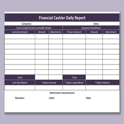 Exceptional Treasurer Report Template Excel