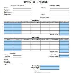 The Highest Standard Best Employee Time Card Calculator Excel Template Photo With