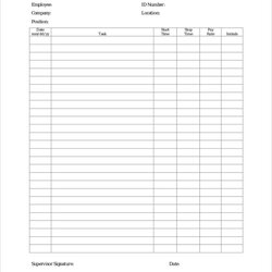 Free Sample Time Card Calculator Templates In Excel Employee