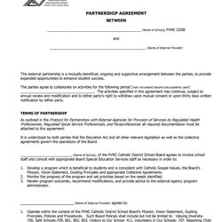 Superb Free Business Partnership Agreement Template South Africa Printable