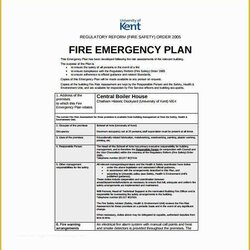 Spiffing Free Printable Fire Escape Plan Template Emergency Evacuation Preparedness Word Daycare Of Templates