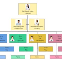 Organizational Char Template Main