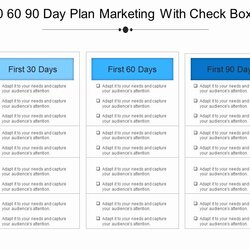 Day Plan Template Inspirational Marketing With Check Boxes Example Of