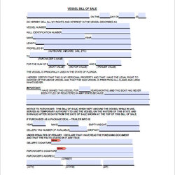 Eminent Boat Bill Of Sale Free Sample Example Format Download Agreement Receipt Width