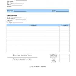 Editable Free Blank Invoice Templates In Word Excel Auto Glass Receipt Contractor Staggering