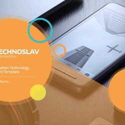 Swell Technology Templates Tech Presentation Themes Regarding Presentations Sample For Scaled
