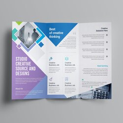 Spiffing Ms Word Brochure Templates Neptune Corporate Fascinating Picture