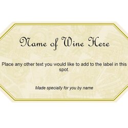 Fine Free Wine Label Templates Editable Template Own Make Mb