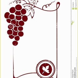 Sterling Free Wine Label Template For Word Of Printable Vino Raisins