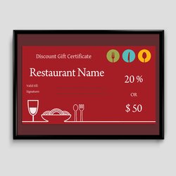 The Highest Quality Gift Certificate Template Formats For Word Restaurant