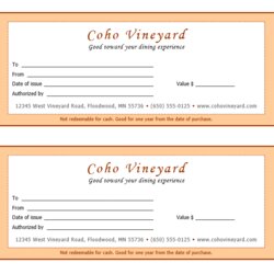 Super Free Gift Certificate Templates Updated For Word Restaurant Dining Template Certificates Link