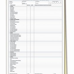Sublime Vehicle Inspection Form Template Awesome Alberta Motor Checklist Car Choose Board Report Mechanic