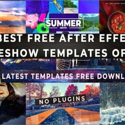 Marvelous After Effects Template Free Download Resume Example Gallery
