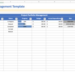 Preeminent Project Management Plan Template Free Printable Templates Excel Tool
