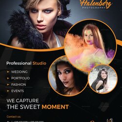 Professional Custom Design Photography Flyer Template
