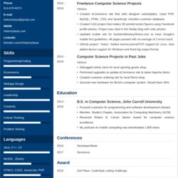 Exceptional Internship Resume Example Best Format In Tips Examples Template Templates Sample Students Job